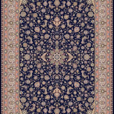 1350 سرمه ای/دنیای فرش/فرش ایرانی/فرش ماشینی/donyayfarsh