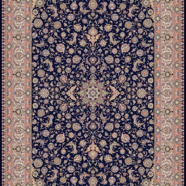 1350 سرمه ای/دنیای فرش/فرش ایرانی/فرش ماشینی/donyayfarsh
