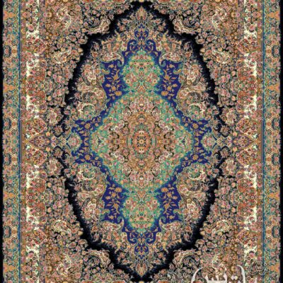 سارینا مشکی/دنیای فرش/فرش ایرانی/فرش ماشینی/donyayfarsh
