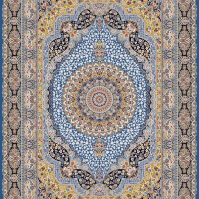 ساز آبی/دنیای فرش/فرش ایرانی/فرش ماشینی/donyayfarsh