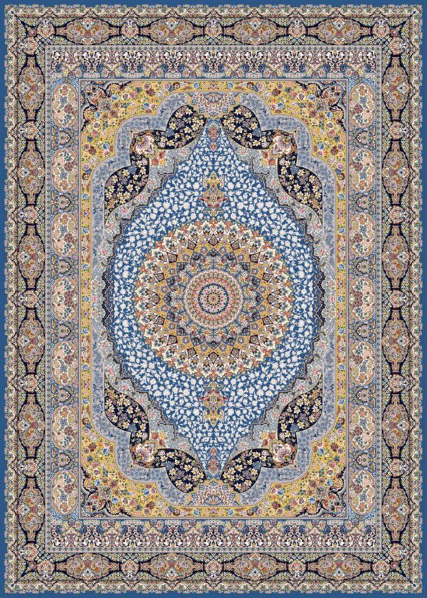 ساز آبی/دنیای فرش/فرش ایرانی/فرش ماشینی/donyayfarsh