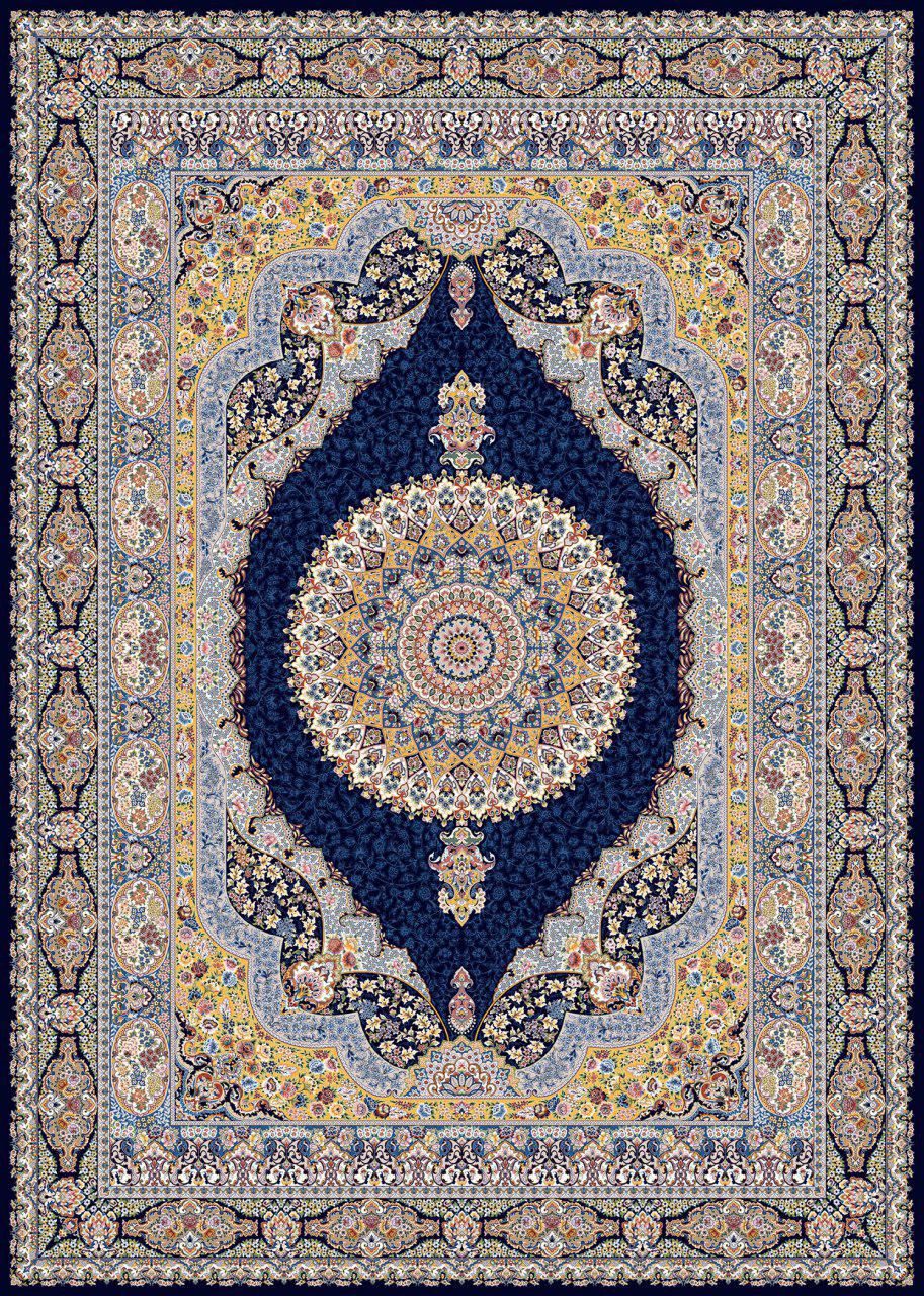 ساز سرمه ای/دنیای فرش/فرش ایرانی/فرش ماشینی/donyayfarsh