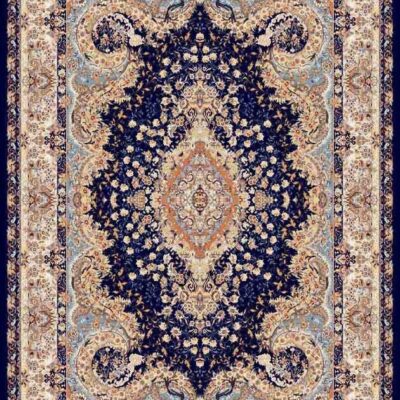 شاپرک سرمه ای/دنیای فرش/فرش ایرانی/فرش ماشینی/donyayfarsh