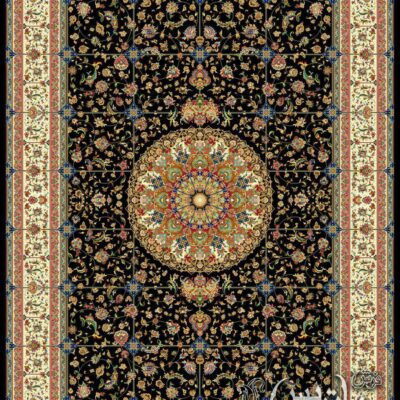 نیلگون/دنیای فرش/فرش ایرانی/فرش ماشینی/donyayfarsh